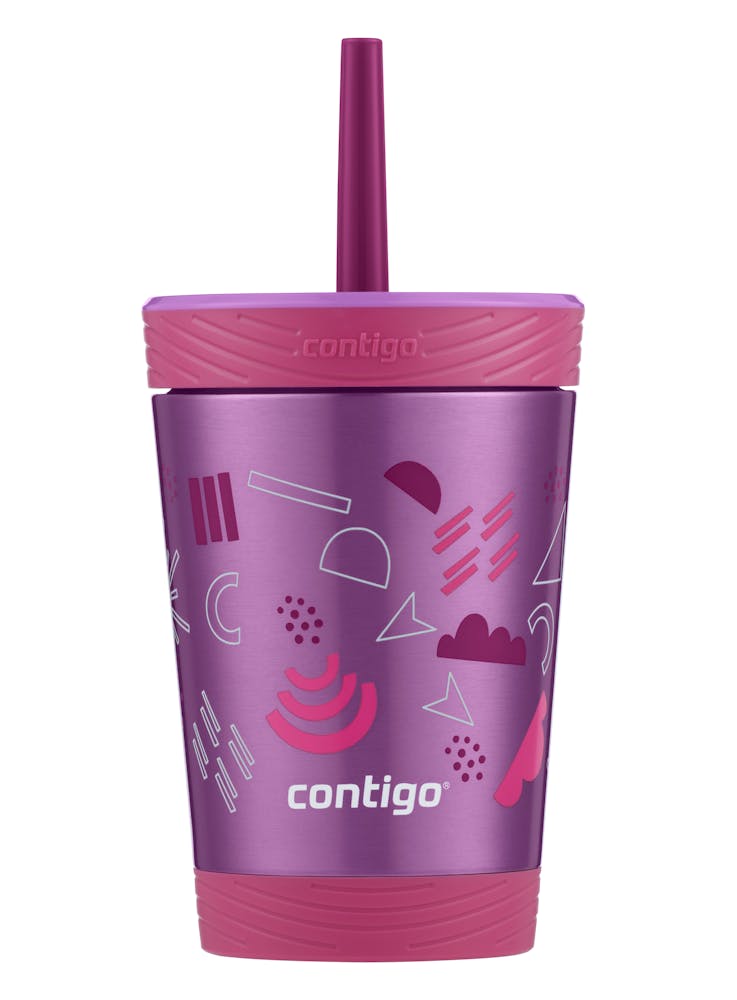 Kids Spill-Proof Stainless Steel Tumbler with Straw and THERMALOCK®, 12 oz ✓