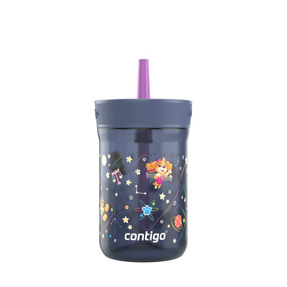 Contigo® Kids’ Leighton Straw Tumbler with Spill-Proof Leak-Proof Lid, 14oz ♡