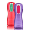 Contigo® Trekker Kids Water Bottle with AUTOSEAL® Lid, 14oz, 2-Pack ·B