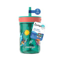 Contigo® Kids’ Leighton Straw Tumbler with Spill-Proof Leak-Proof Lid, 14oz ★
